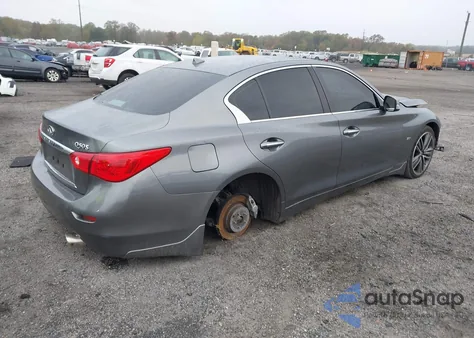 2017 Infiniti Q50 3.0T Sport z USA, uszkodzony, nr VIN JN1EV7AP2HM732438